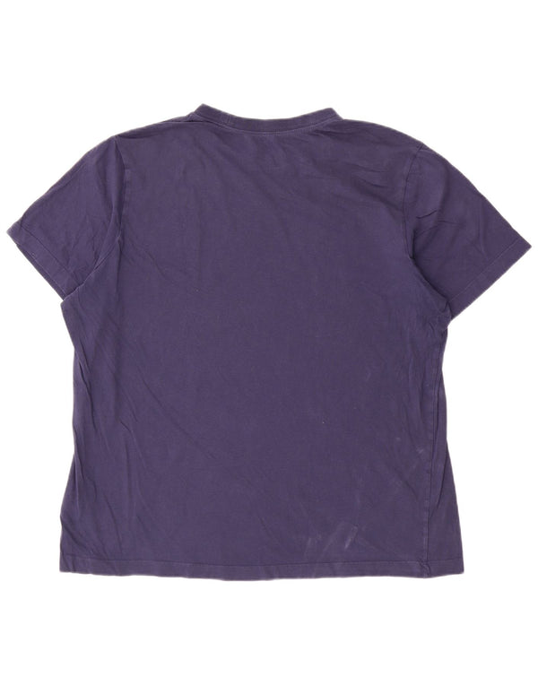 Nike Mens T-Shirt Top XL Navy Blue Cotton