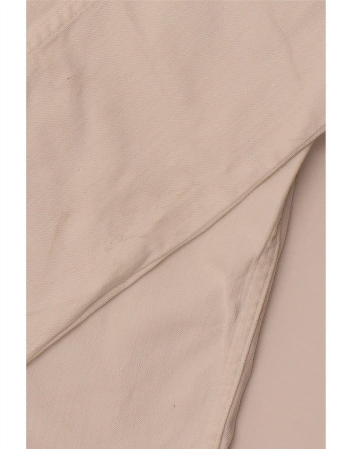 CREW CLOTHING Damen Slim Freizeithose UK 12 Medium W30 L29 Weiß