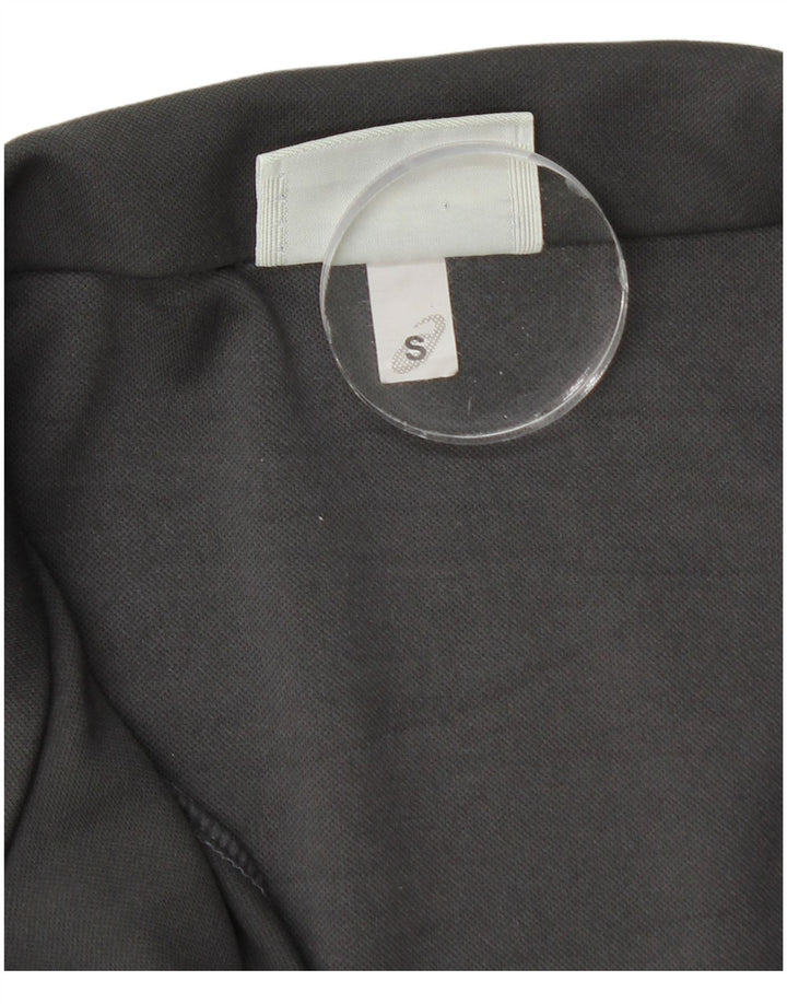 ASICS Herren-Trainingsanzug-Top-Jacke, kleines graues Farbblock-Polyester