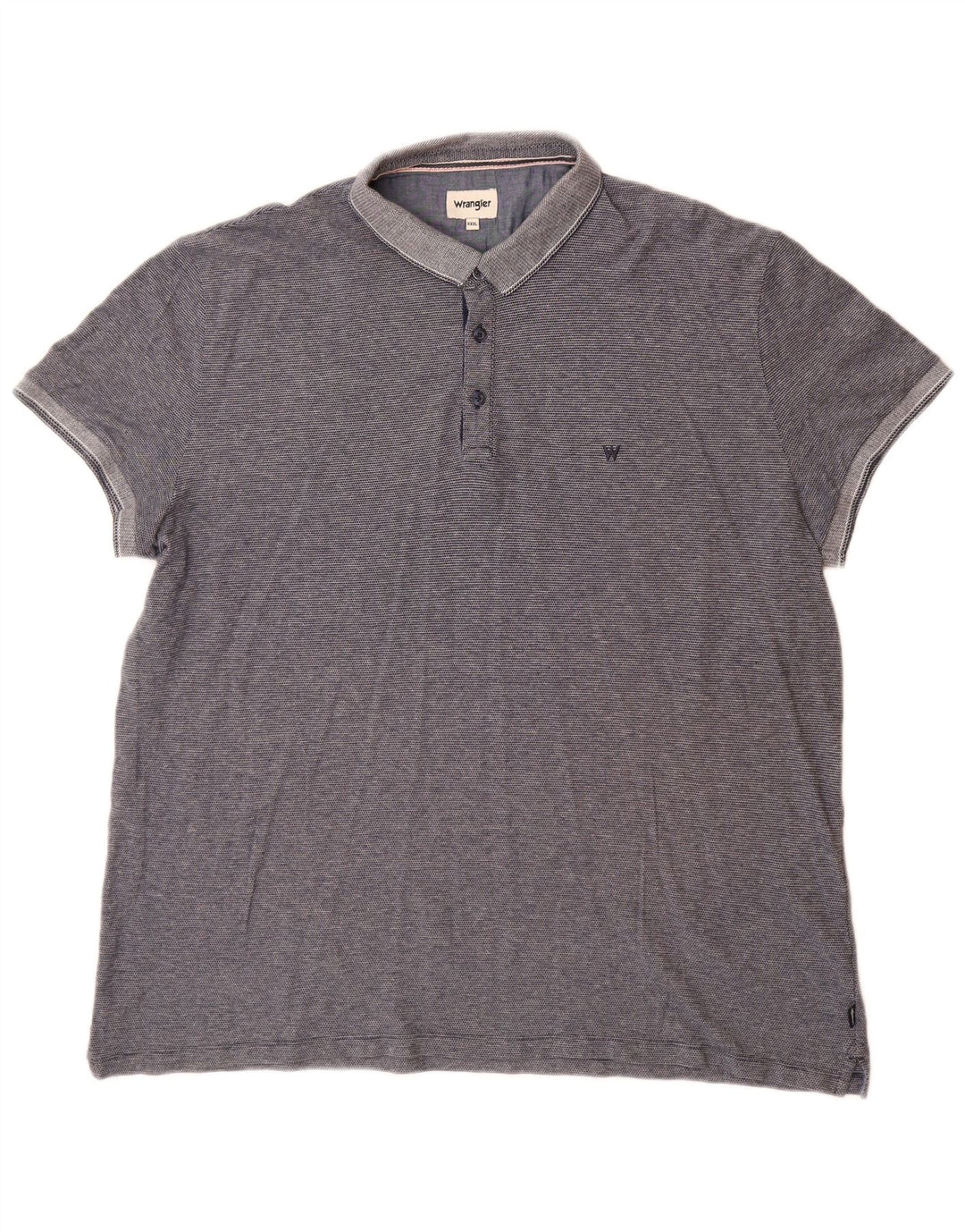 Wrangler Herren Poloshirt 3XL Marineblau Baumwolle