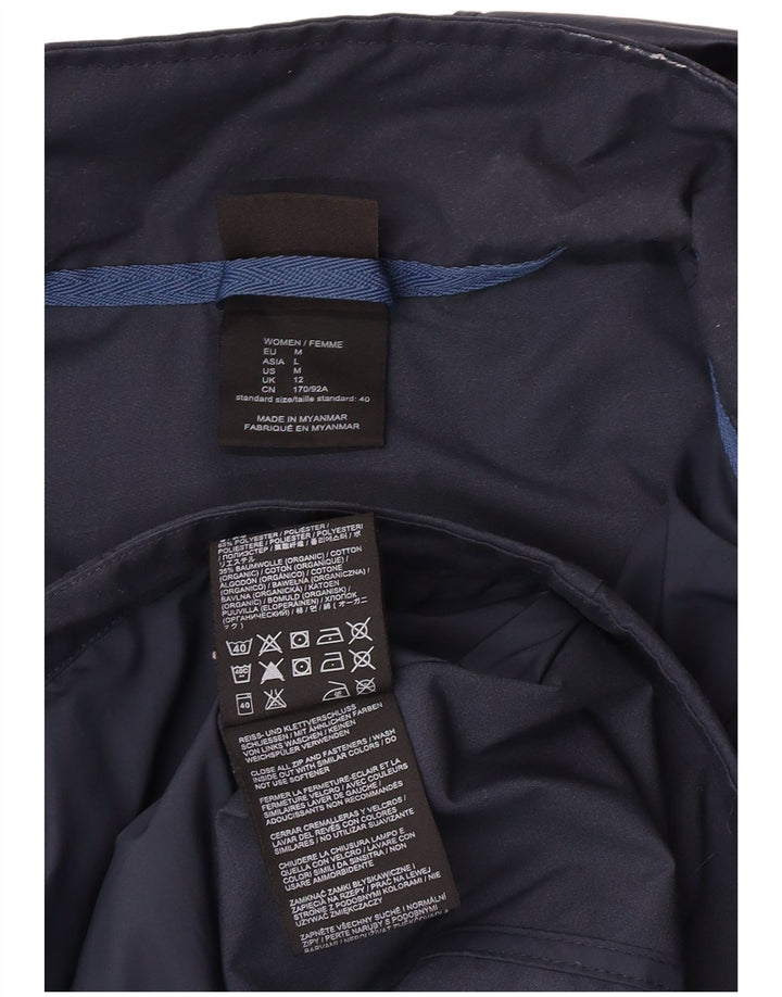 Jack Wolfskin Damen-Windbreakerjacke mit Kapuze, UK 12, mittelmarineblau