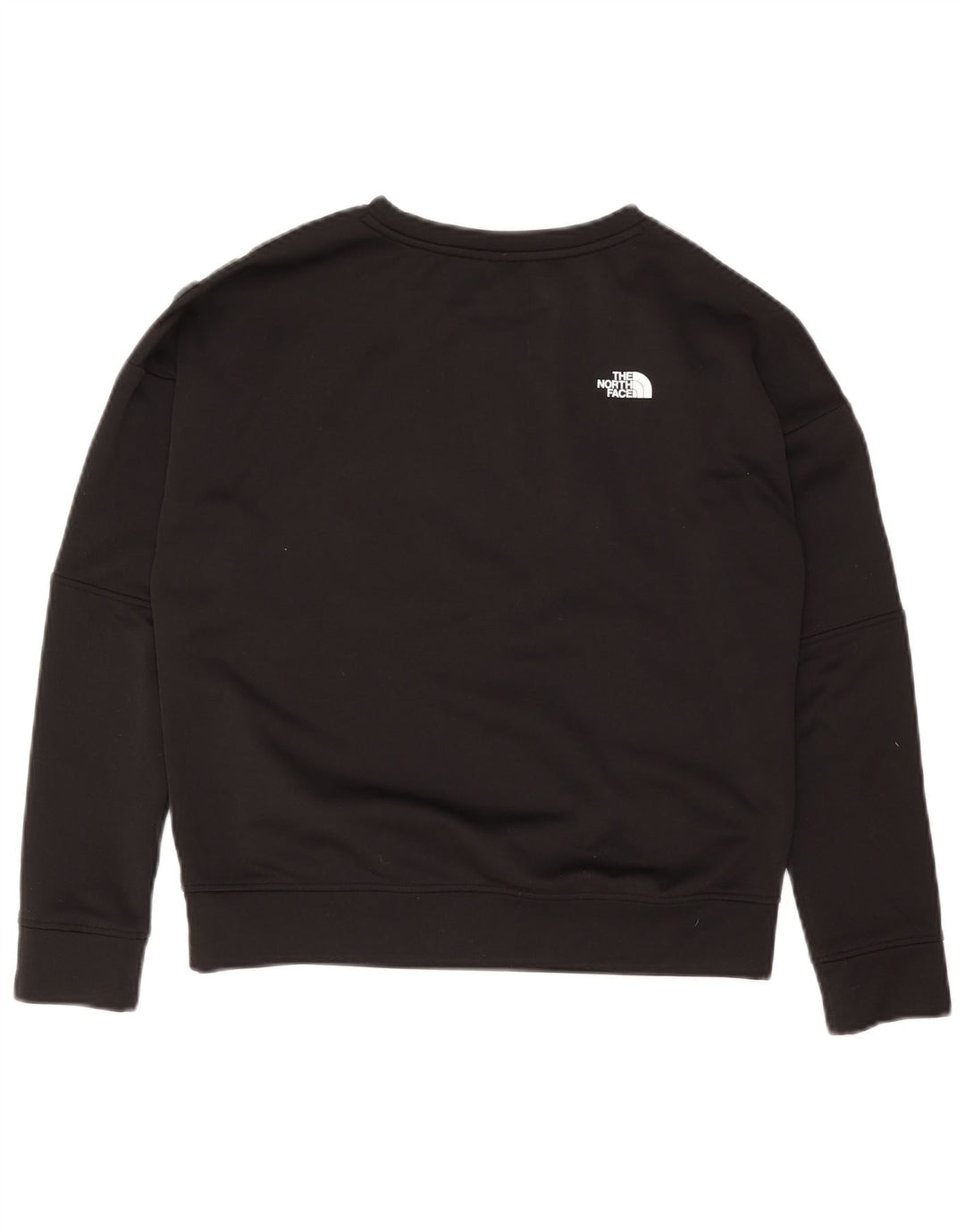 THE NORTH FACE Damen Crop Oversized Sweatshirt Pullover UK 10 Small Schwarz