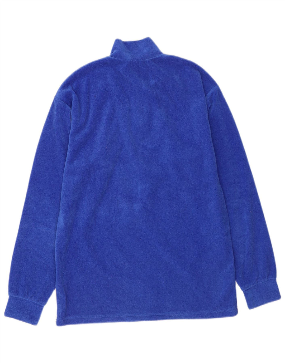 Fila Herren-Fleecepullover mit Reißverschluss am Hals, IT 46, klein, Blau