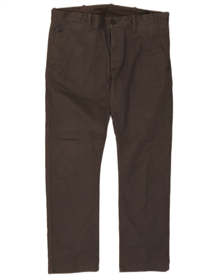 G-Star gerade Chino-Hose für Herren, W36, L29, Khaki