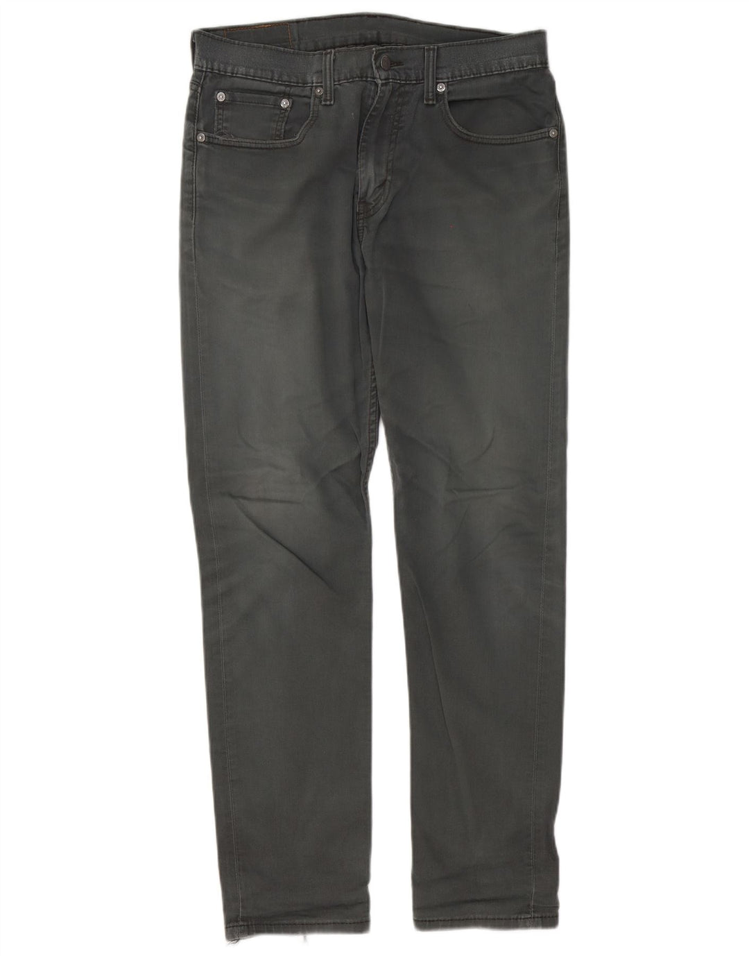 Levi's Herren 502 Tapered Jeans W32 L32 Graue Baumwolle
