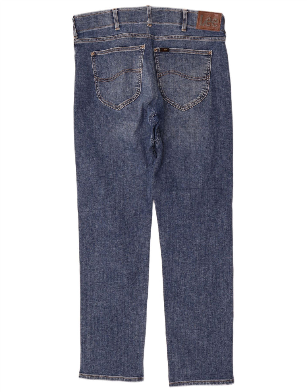 Lee Herren Extreme Motion Slim Jeans W36 L32 Blaue Baumwolle