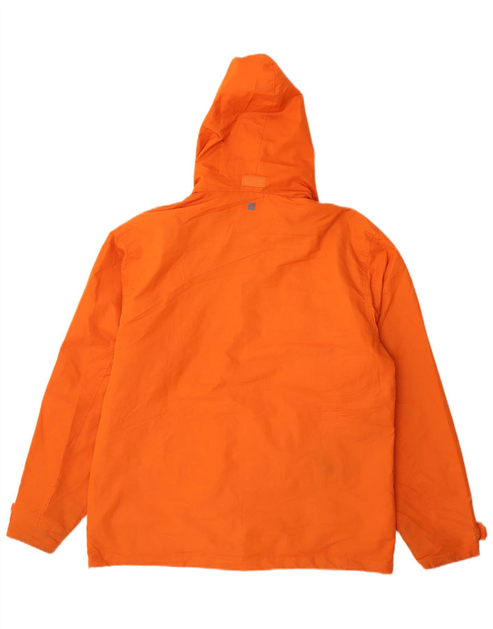 Mountain Warehouse Herren-Regenjacke mit Kapuze, UK 38, Mittelorange, Polyester