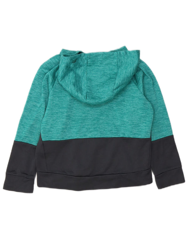 RUSSELL ATHLETIC Kapuzenpullover für Jungen, 7–8 Jahre, Mittelgrün, Farbblock