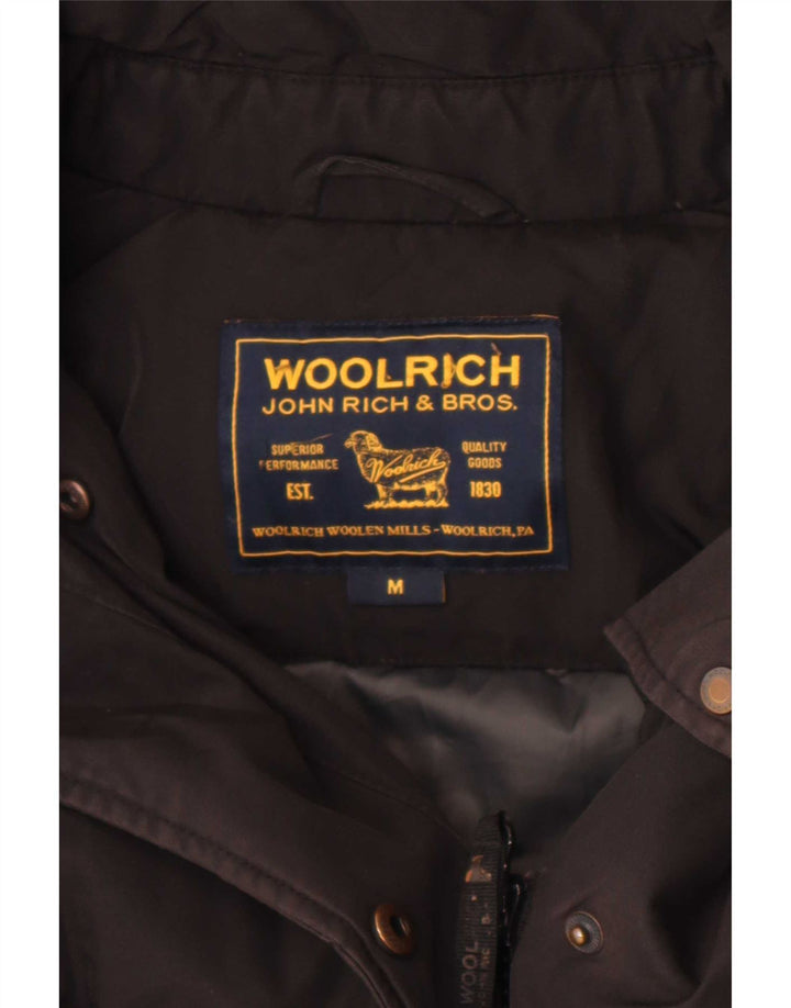 Woolrich Damen-Parka mit Kapuze, UK 12, mittelschwarz