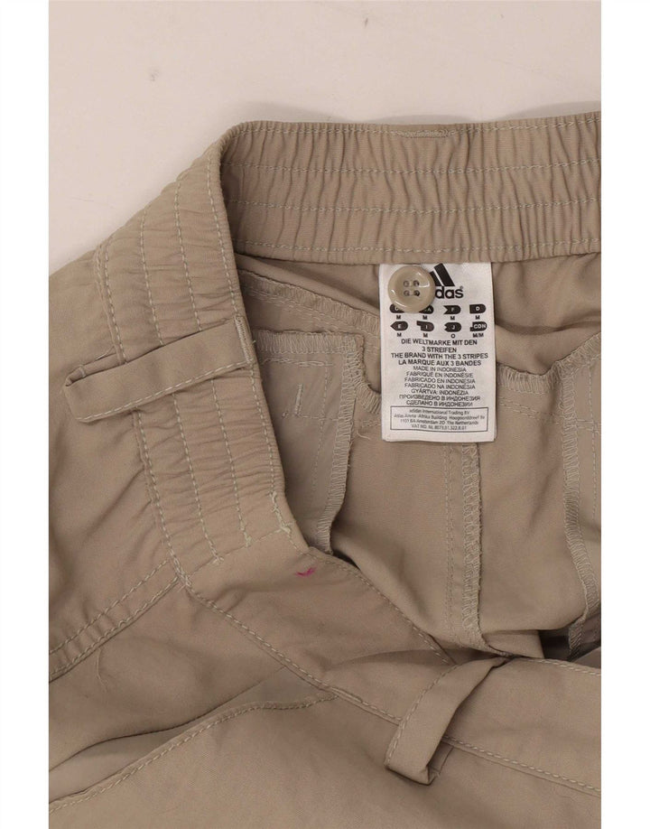 Adidas Damen Grafikhose Medium W30 L30 Braunes Nylon