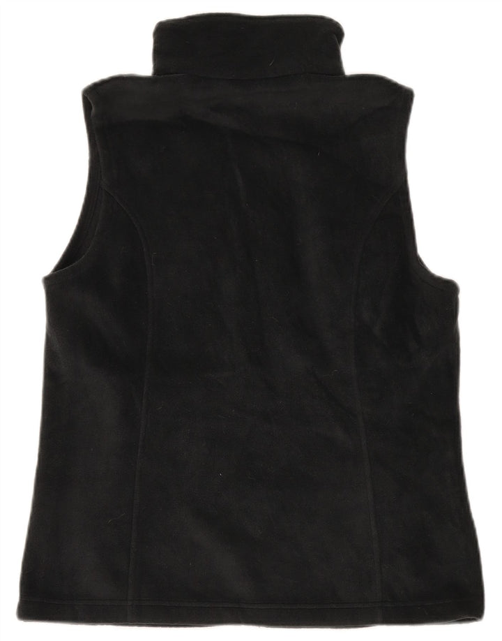 COLUMBIA Damen Fleeceweste UK 14 Mittelschwarzes Polyester