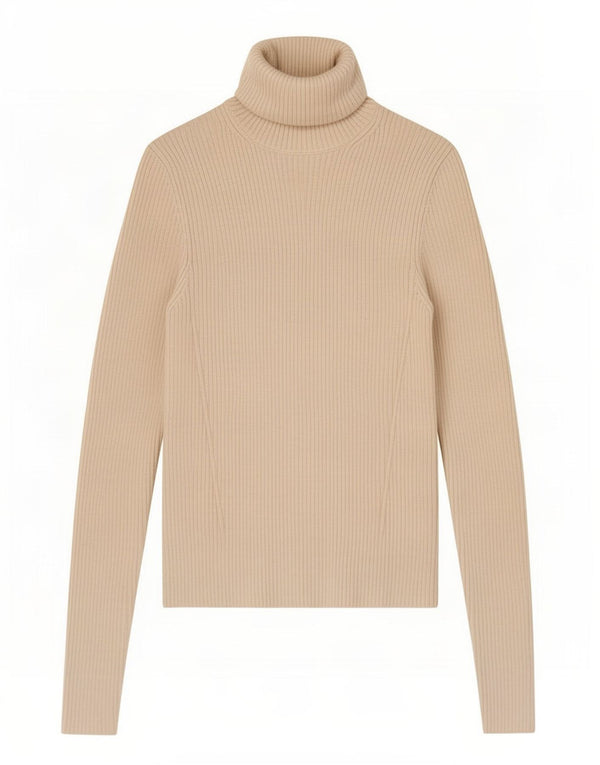Zara Damen Crop Rollkragenpullover Pullover UK 8 Small Off White Viscose