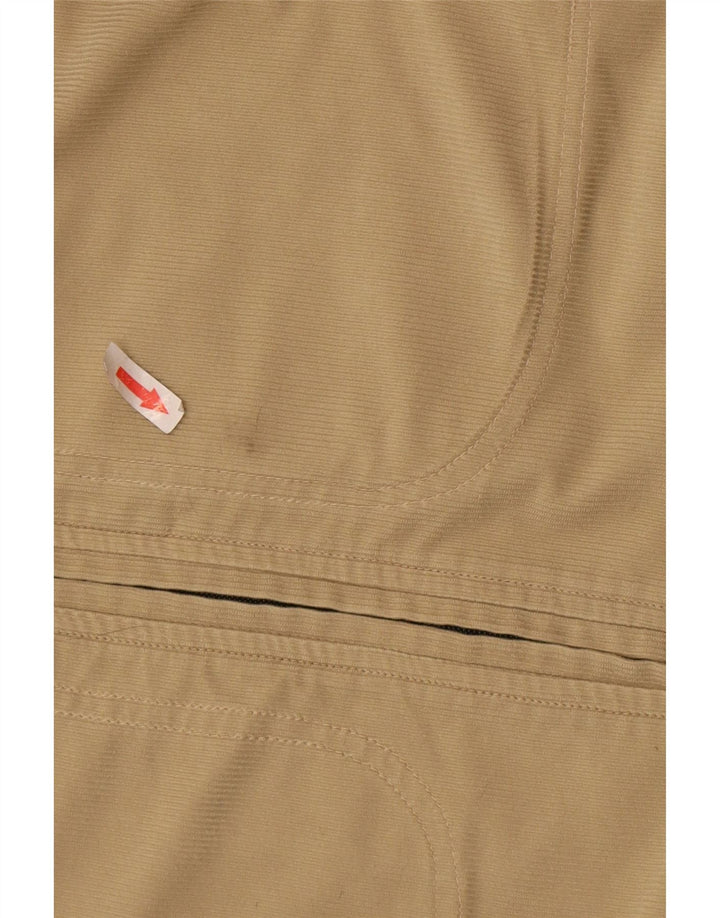 Brugi Herren Cordjacke UK 40 Large Beige Colourblock Polyester
