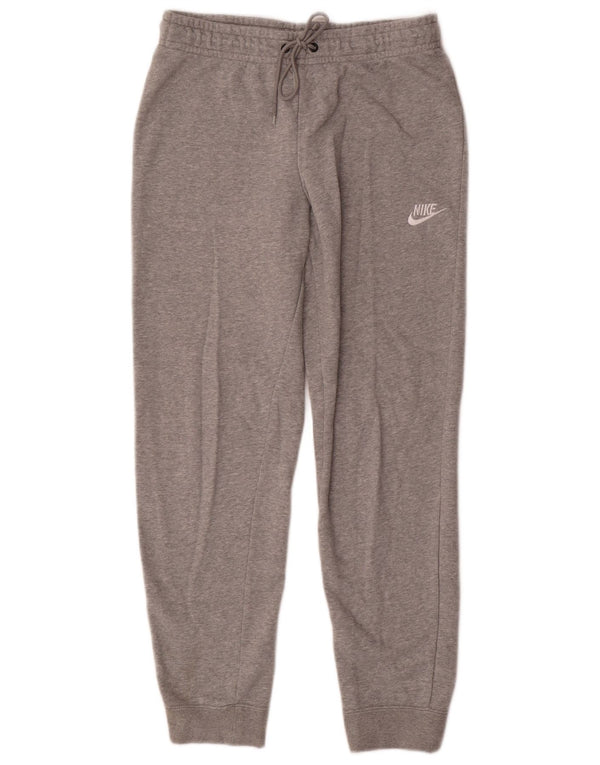 Nike Damen Trainingshose Jogger UK 14 Mittelgraue Baumwolle