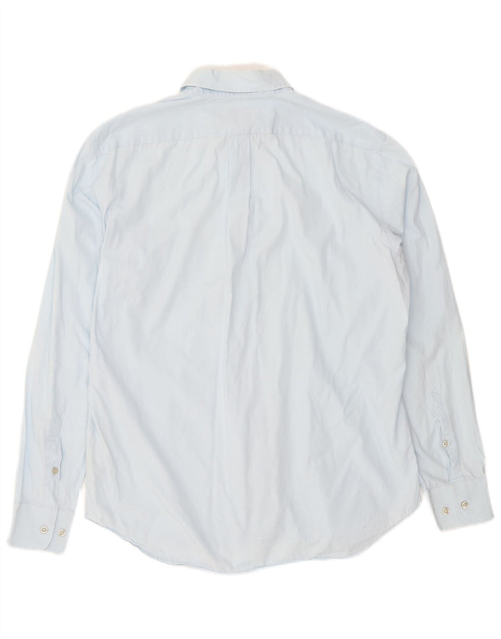 Marlboro Classics Herrenhemd XL, blaue Baumwolle