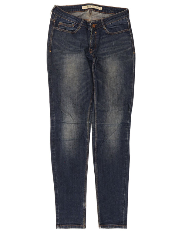 Zara Damen Slim Jeans EU 38 Small W28 L32 Blaue Baumwolle