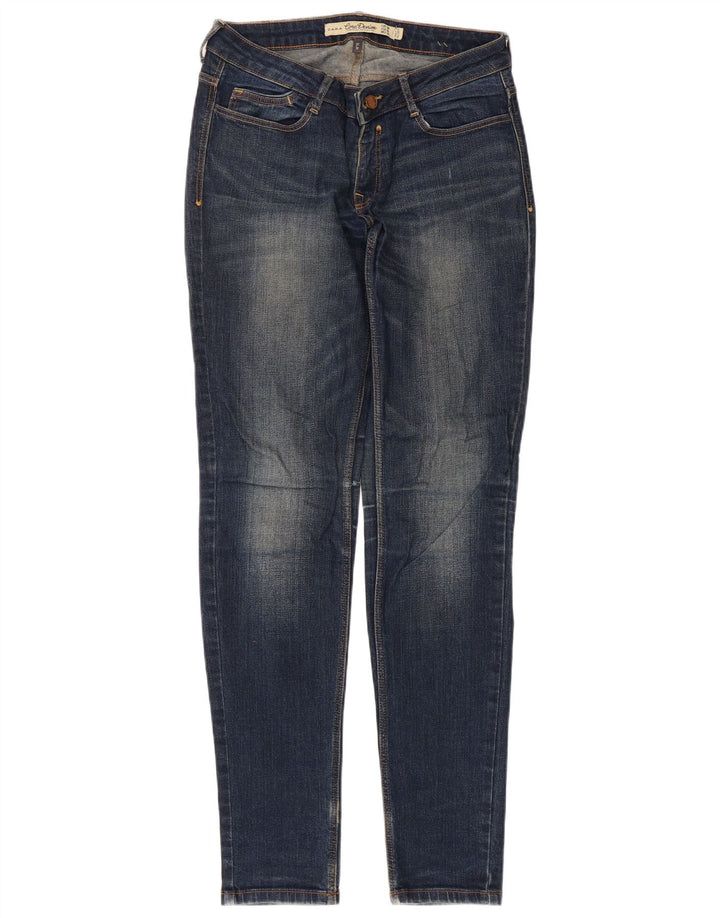 Zara Damen Slim Jeans EU 38 Small W28 L32 Blaue Baumwolle