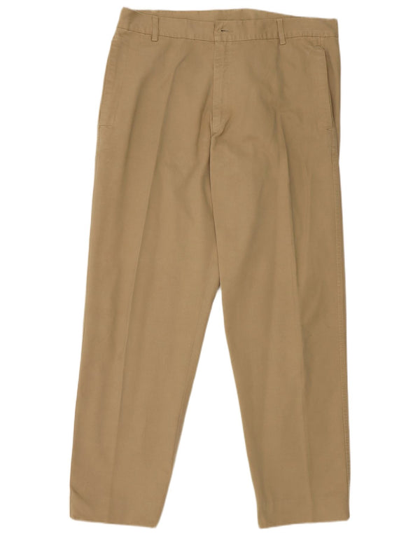 North Sails Damen Gerade Chinohose IT 54 2XL W38 L30 Beige Baumwolle