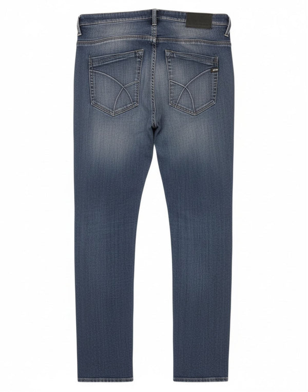 Gas Damen Slim Jeans W26 L30 Blaue Baumwolle