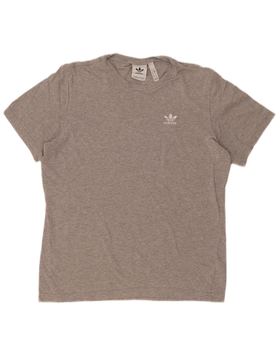 Adidas Herren T-Shirt Top Small Grau Baumwolle