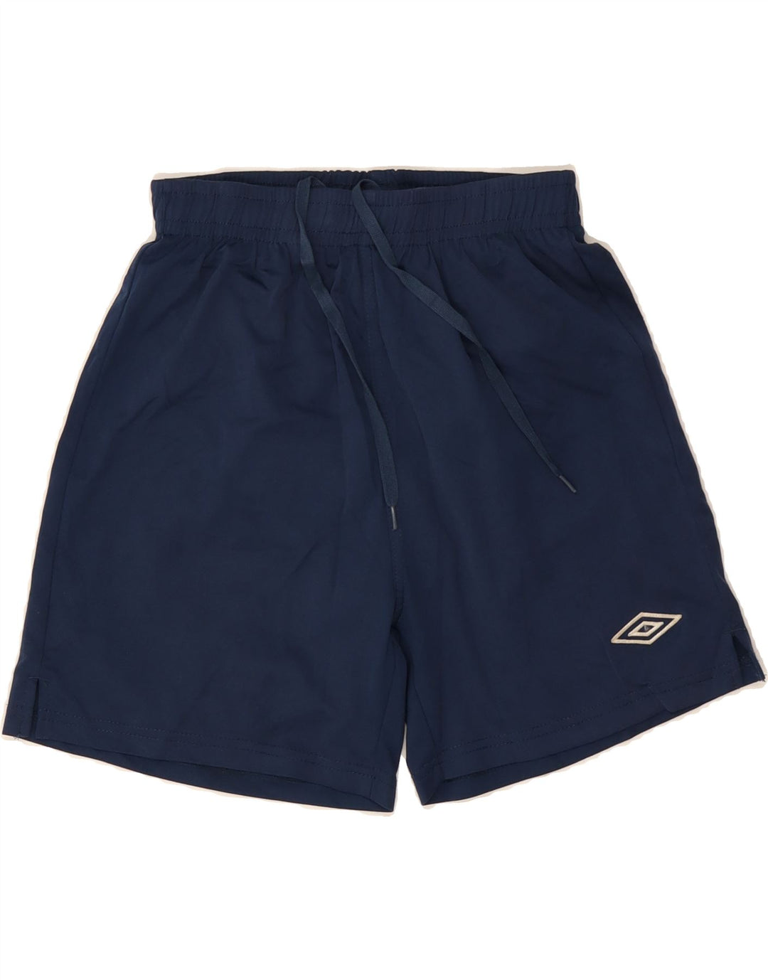 UMBRO Boys Sport Shorts 9-10 Years Navy Blue Polyester Vintage Umbro and Second-Hand Umbro from Messina Hembry 