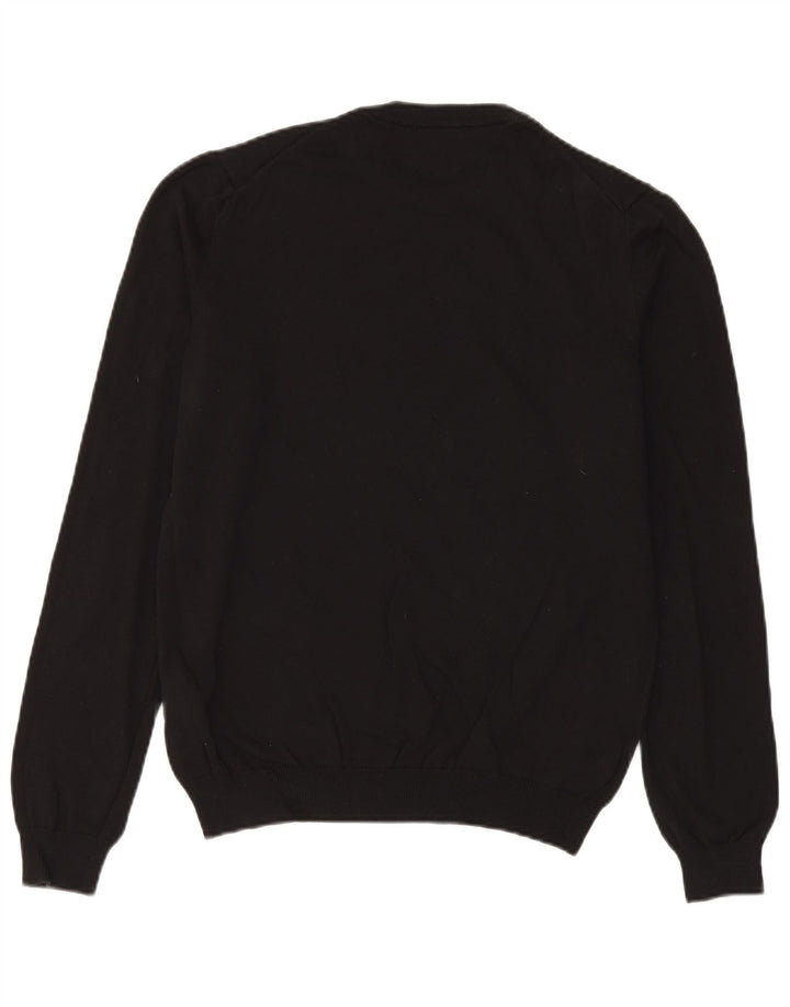 Replay Herren-Pullover mit Rundhalsausschnitt, mittelschwarze Baumwolle