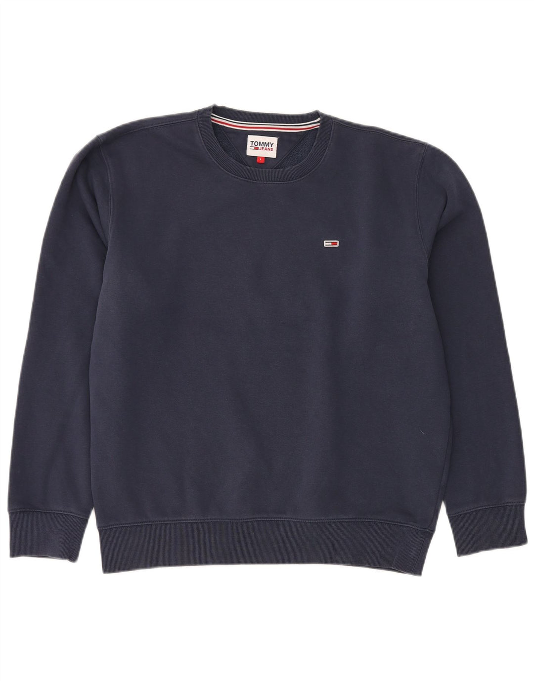 TOMMY HILFIGER Herren Sweatshirt Pullover Große Marineblaue Baumwolle