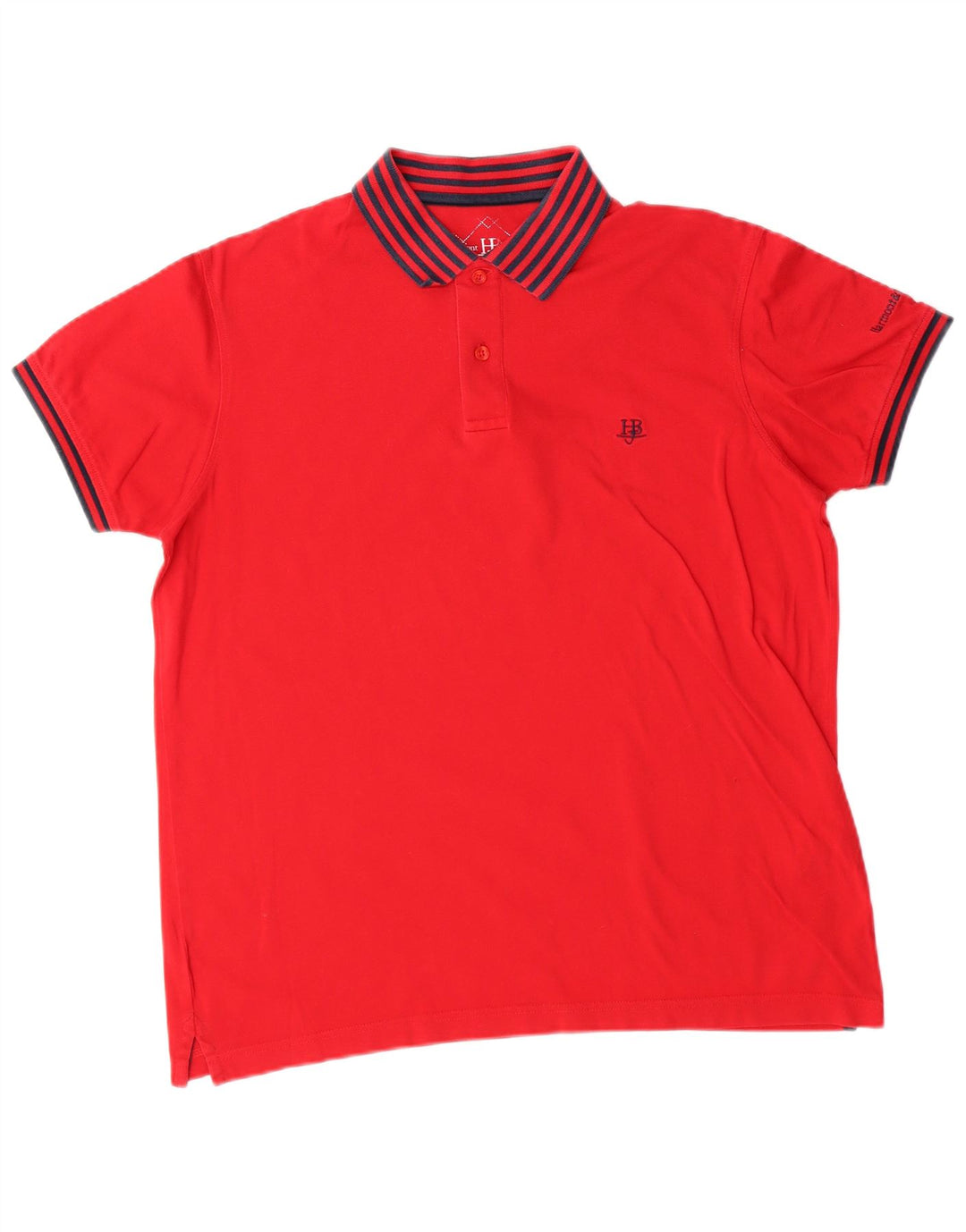 Harmont & Blaine Herren-Poloshirt, große rote Baumwolle