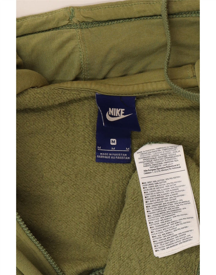 Nike Herren-Kapuzenpullover mit Reißverschluss, mittlere Khaki-Baumwolle