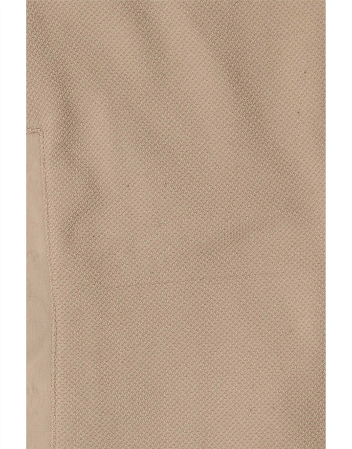 Lotto Herren-Trainingsanzug-Top-Jacke UK 42/44 XL Beige Polyester