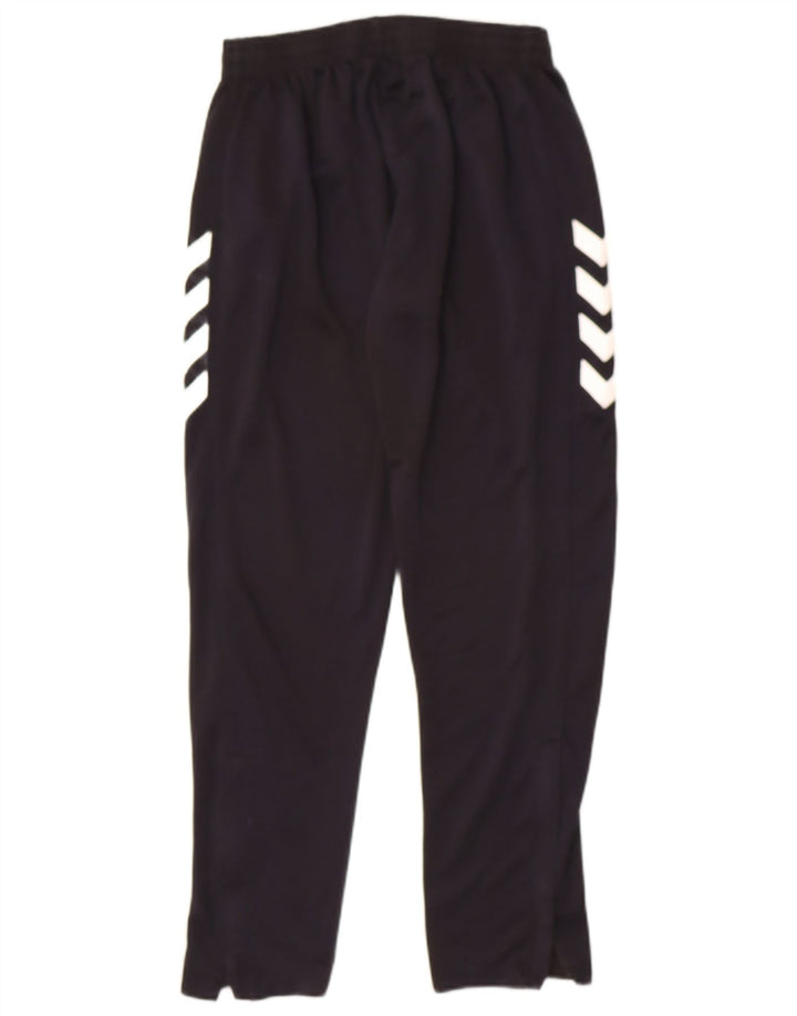 HUMMEL Mens Graphic Tracksuit Trousers Medium Black Polyester
