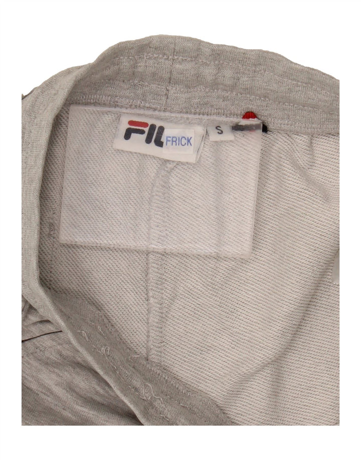 FILA Mens Graphic Sport Shorts Small  Grey Cotton Vintage Fila and Second-Hand Fila from Messina Hembry 