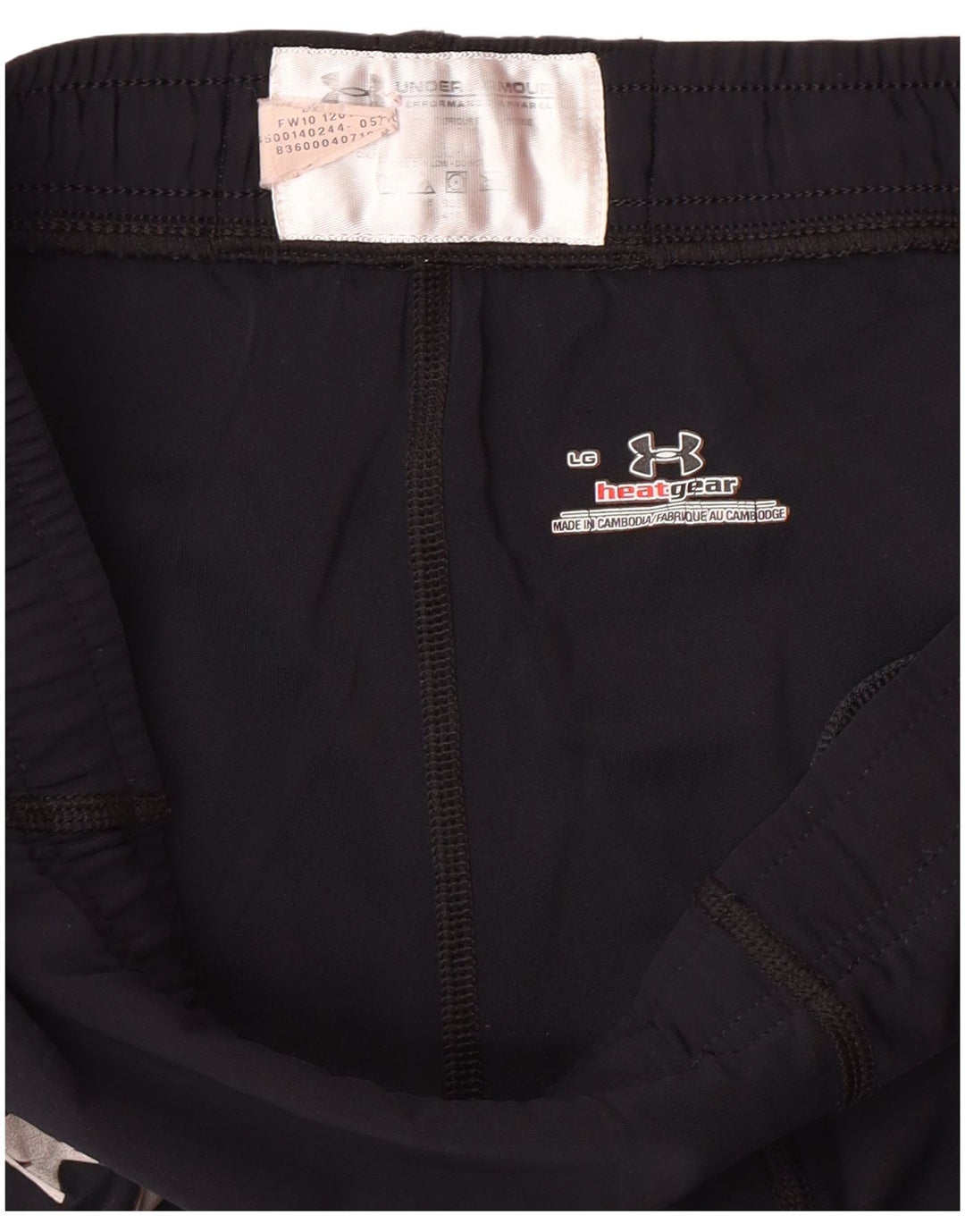 UNDER ARMOUR Damen Heat Gear Trainingshose UK 14 Large Marineblau