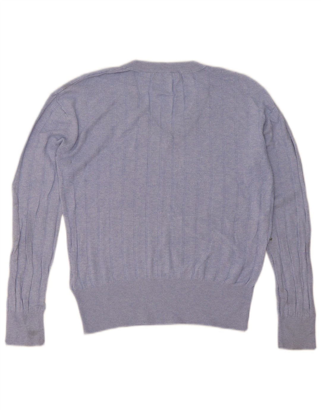 Marks & Spencer Damen-Pullover mit V-Ausschnitt, Gr. 10, Größe S, Blau