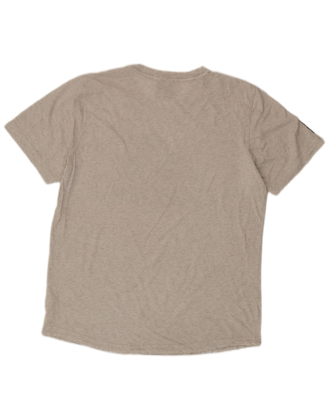 ADIDAS Mens Graphic T-Shirt Top Large Grey Cotton