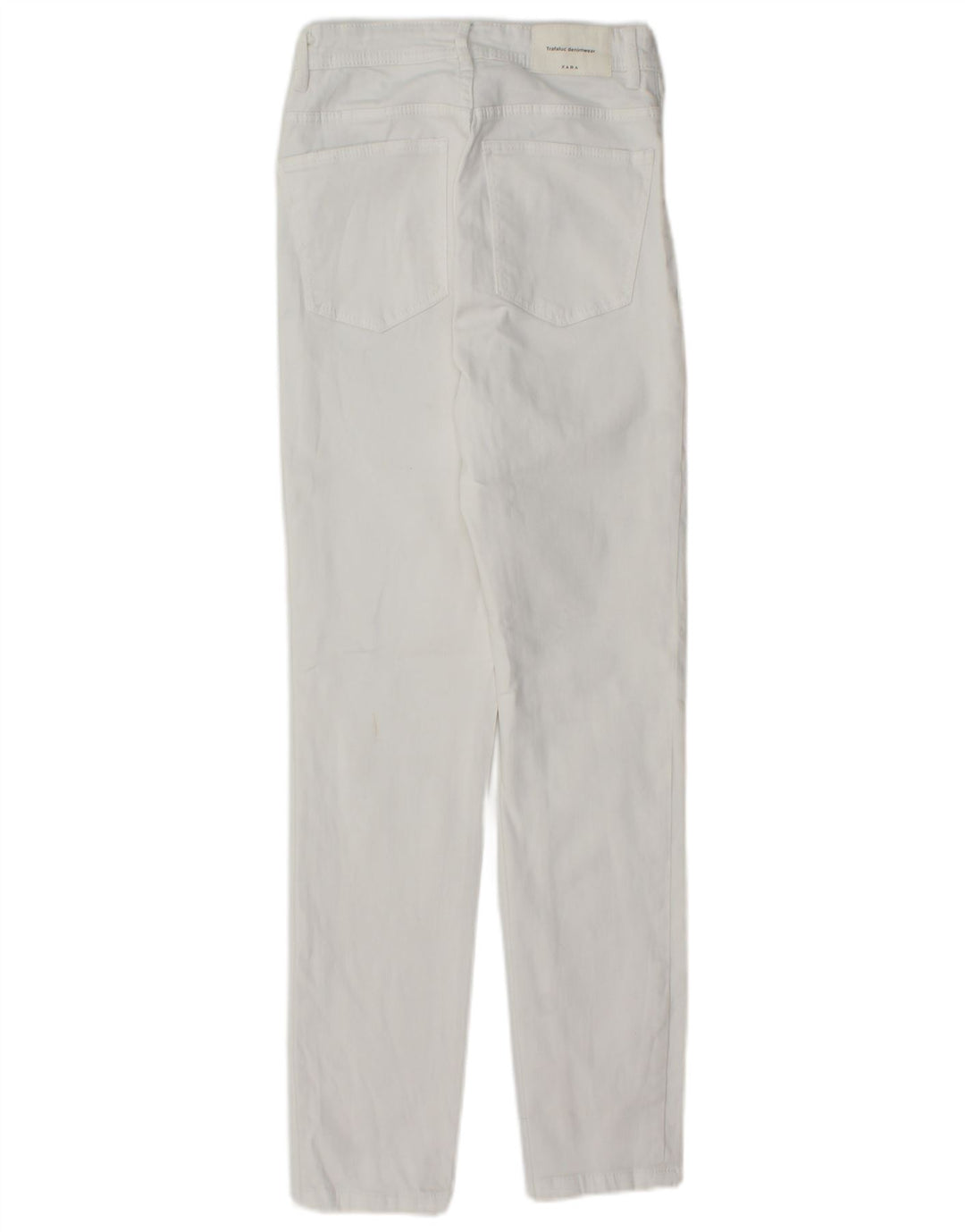 ZARA Damen Slim Jeans EU 34 2XS W24 L27 Weiß