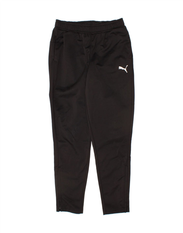 PUMA Boys Tracksuit Trousers 9-10 Years Medium Black Vintage Puma and Second-Hand Puma from Messina Hembry 