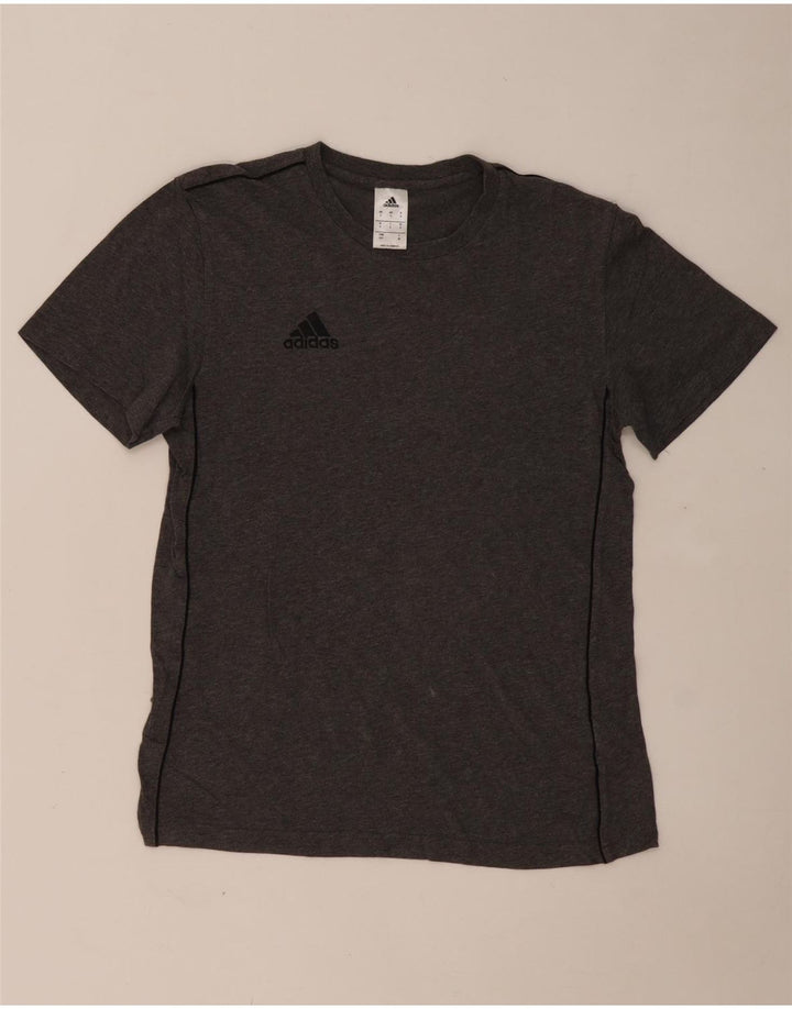 ADIDAS Herren Grafik T-Shirt Top Small Grau Baumwolle