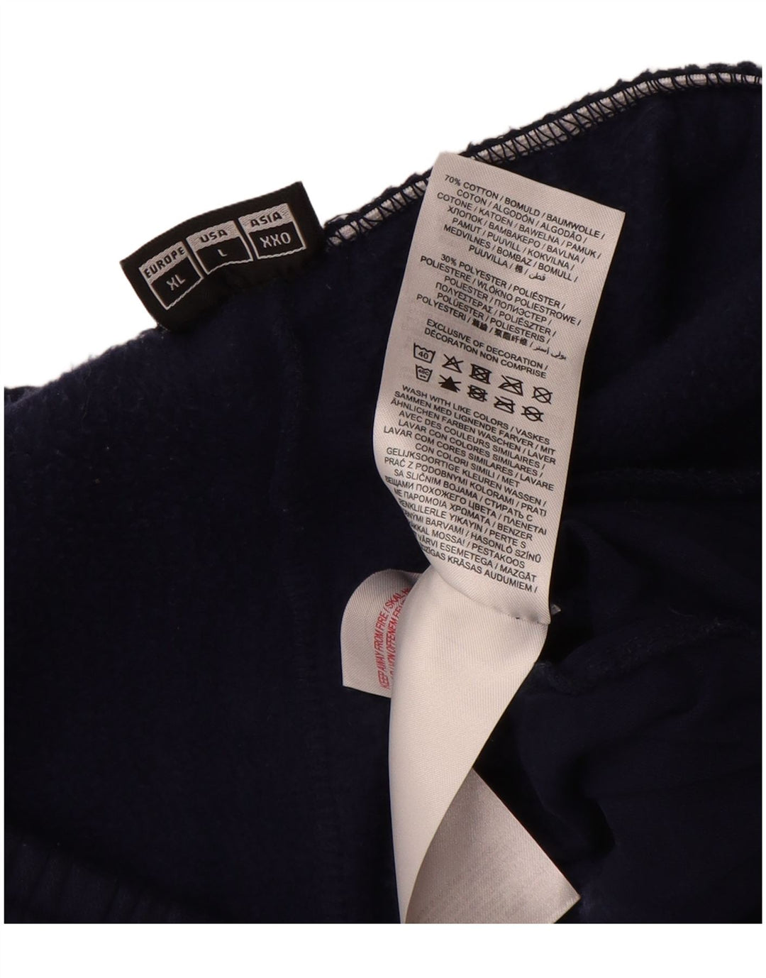 HUMMEL Herren-Trainingshose, große marineblaue Baumwolle