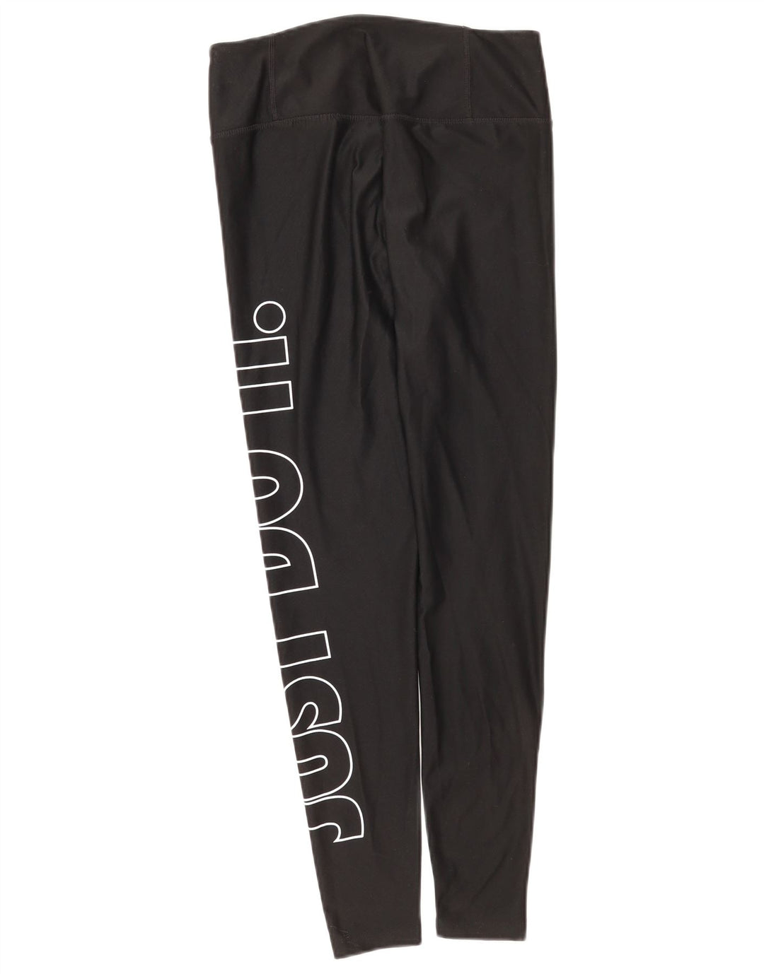 Nike Damen Dri Fit Graphic Leggings UK 8 Small Schwarz Polyester