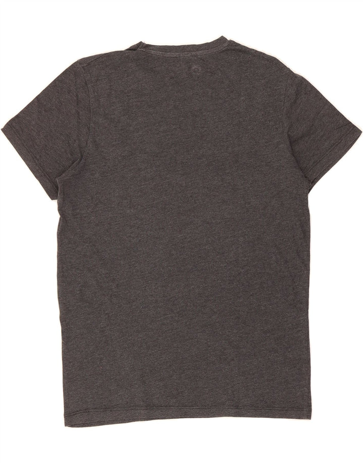 JACK & JONES Mens Graphic T-Shirt Top Small Grey Vintage Jack & Jones and Second-Hand Jack & Jones from Messina Hembry 