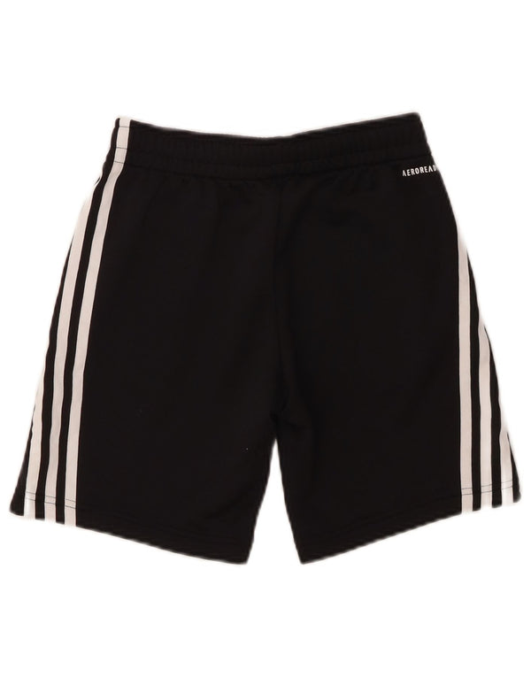 Adidas Mädchen Aeroready Sportshorts 9–10 Jahre, schwarzes Polyester