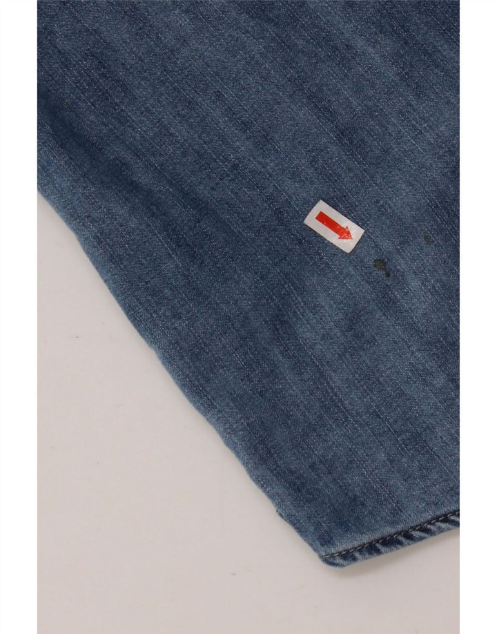 REPLAY Herren-Jeanshemd, groß, aus blauer Baumwolle