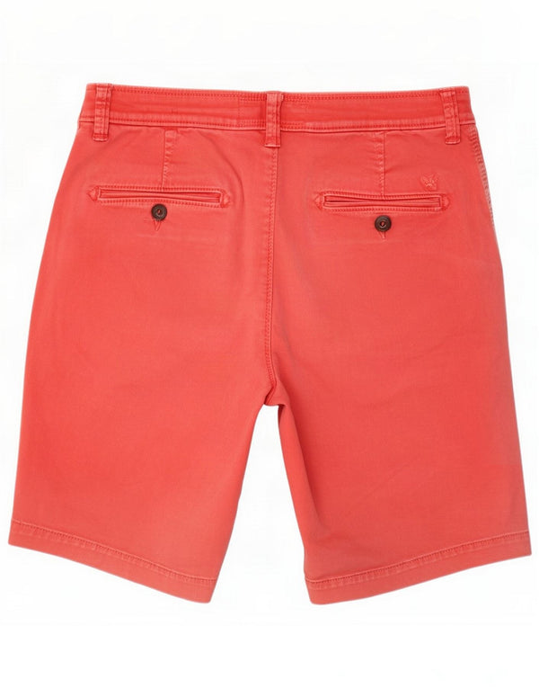 American Eagle Herren Flex Classic Fit Chino Shorts Medium W32 Rosa Baumwolle