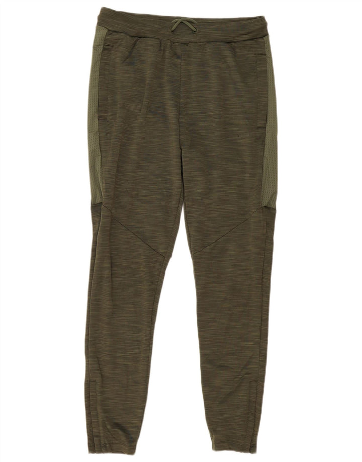 Superdry Herren-Trainingshose, klein, Khaki, geflecktes Polyester