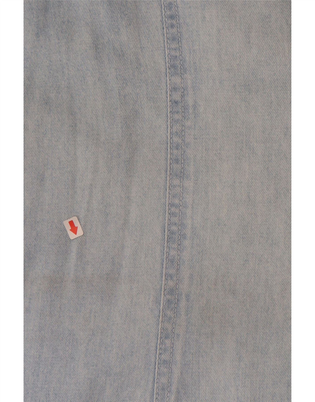 JOHN BANER Damen ärmelloses Jeanskleid IT 50 XL Blaue Baumwolle