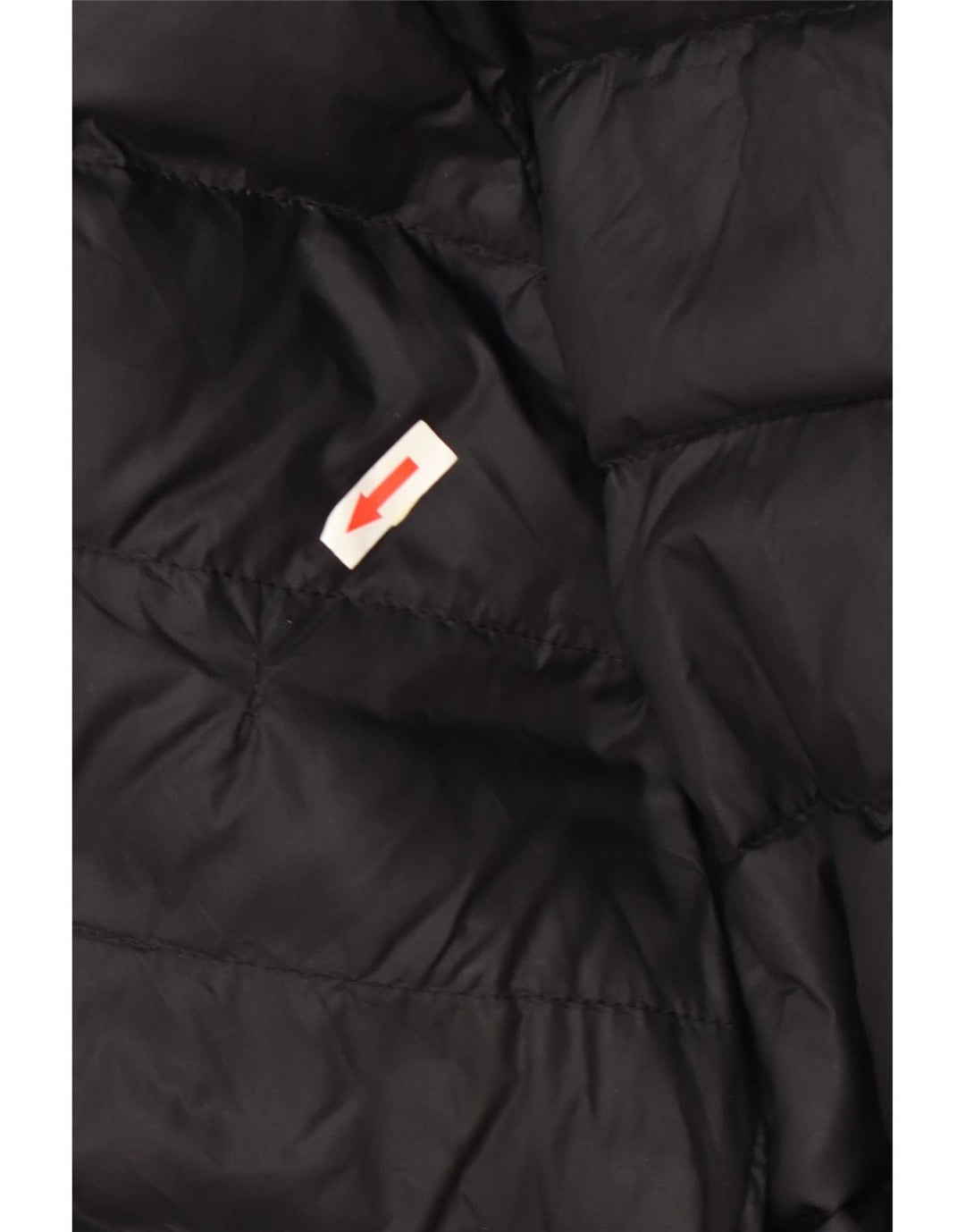 Blauer Wattierte Damenjacke mit Kapuze, UK 18, XL, Schwarz, Polyamid