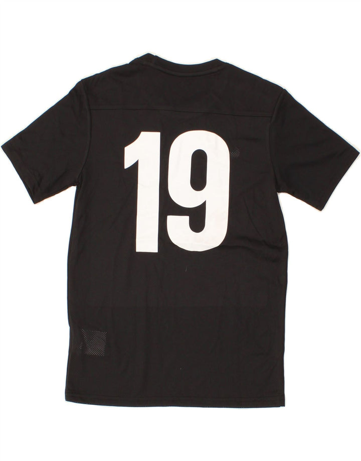 NIKE Boys Dri Fit Graphic T-Shirt Top 10-11 Years Medium Black Polyester Vintage Nike and Second-Hand Nike from Messina Hembry 