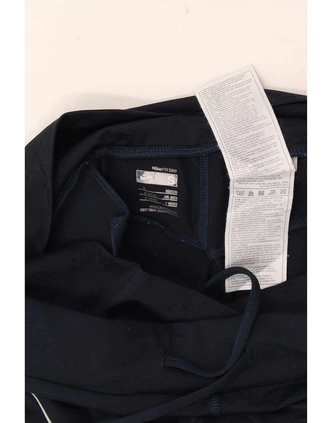 Nike Damen Flare-Trainingshose, UK 8/10, Größe S, Marineblau, Polyester