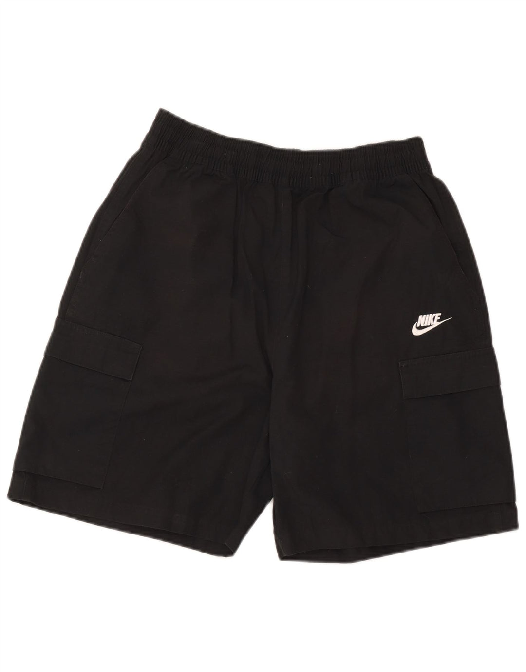 Nike Herren Cargo Sport Shorts Medium Schwarz Baumwolle